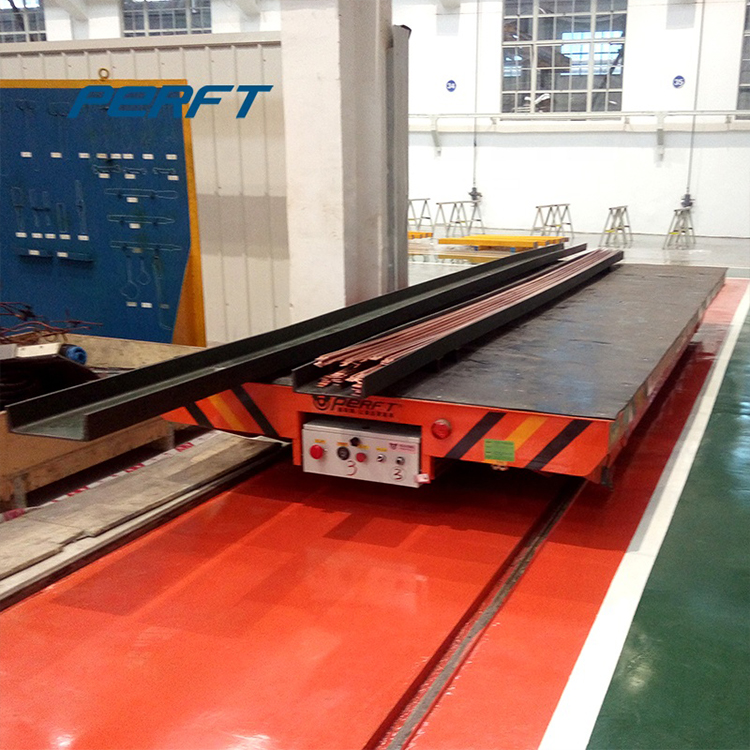 Battery Operated Steel Plate Rail Transfer Cart