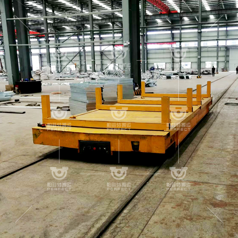 Remote control Low-voltage rail power transfer carriage
