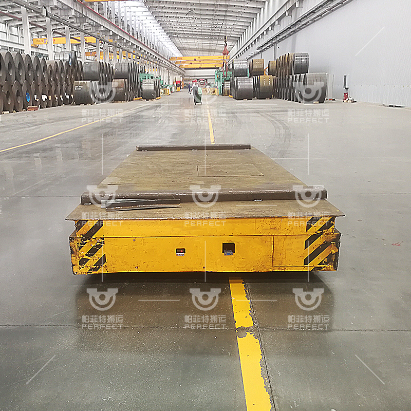  Trackless Transfer Cart For Handling Steel