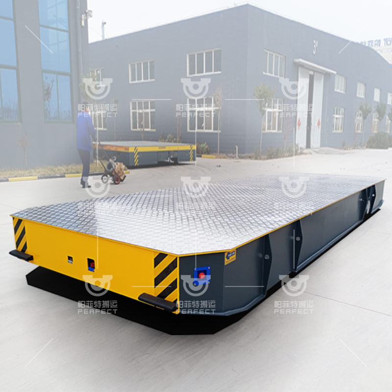 China Manufacturer 25 Ton Trackless Transfer Cart For Molds