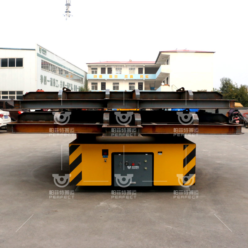 40 Ton Trackless Transfer Cart For Automobile Factory