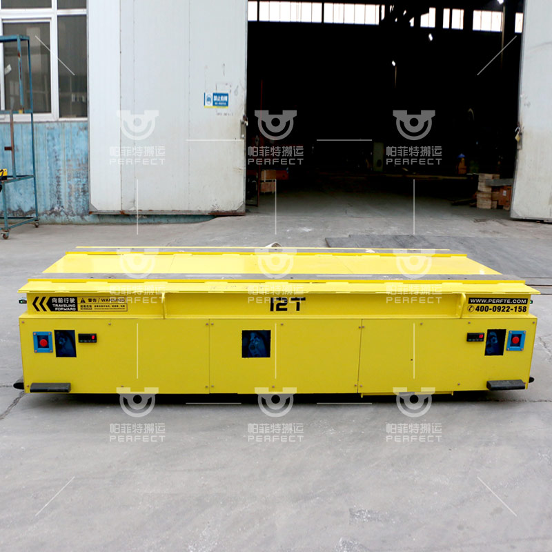 12 ton trackless transfer cart for handling steel structure