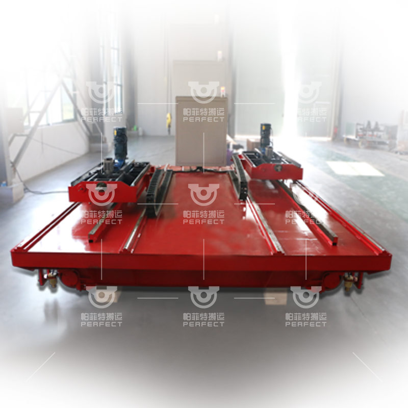 Industrial Rail Vehicle: Customized 2.5m x 2m Platform for Efficient Material Handling