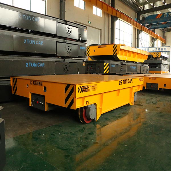 Perfte-25 Ton rail transfer cart transport forged parts