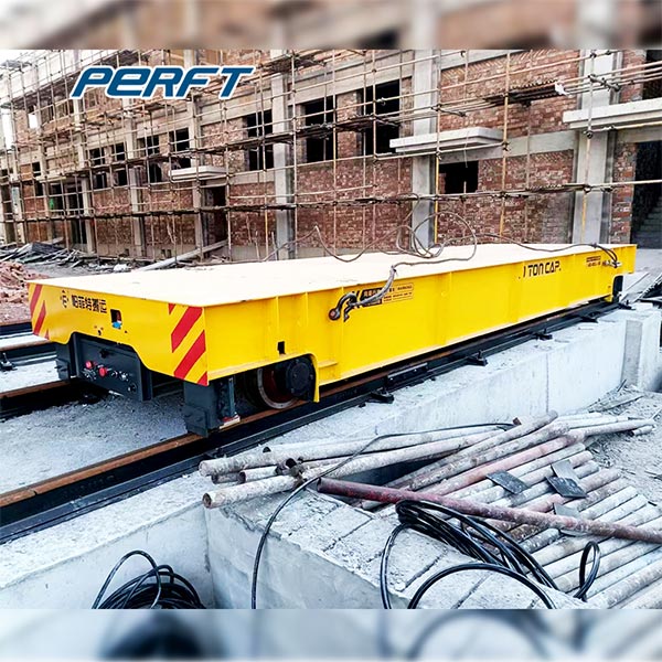 Heavy Duty Rail Transfer Cart  for Factory Warehousing Material Handling