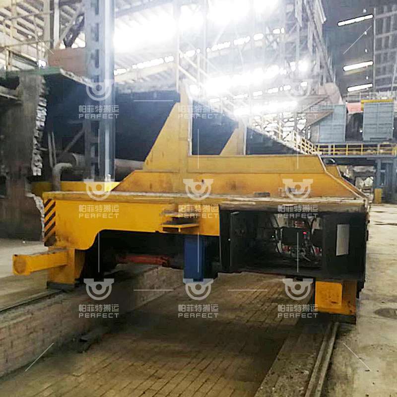 Industrial Coil Transfer Cart with Stainless Steel Decking 35 tons