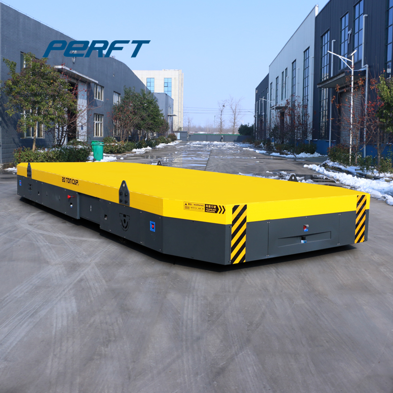 20 ton Electrical Trackless Transfer Cart for Workshop