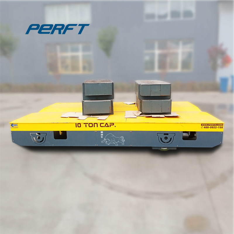 Motorized Trackless Transfer Cart For Mold Factory